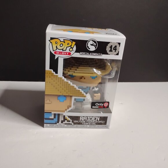 Funko Raiden - Mortal Kombat X 8-Bit Pop! Vinyl Figure #14 GameStop Exclusive - Picture 2 of 8